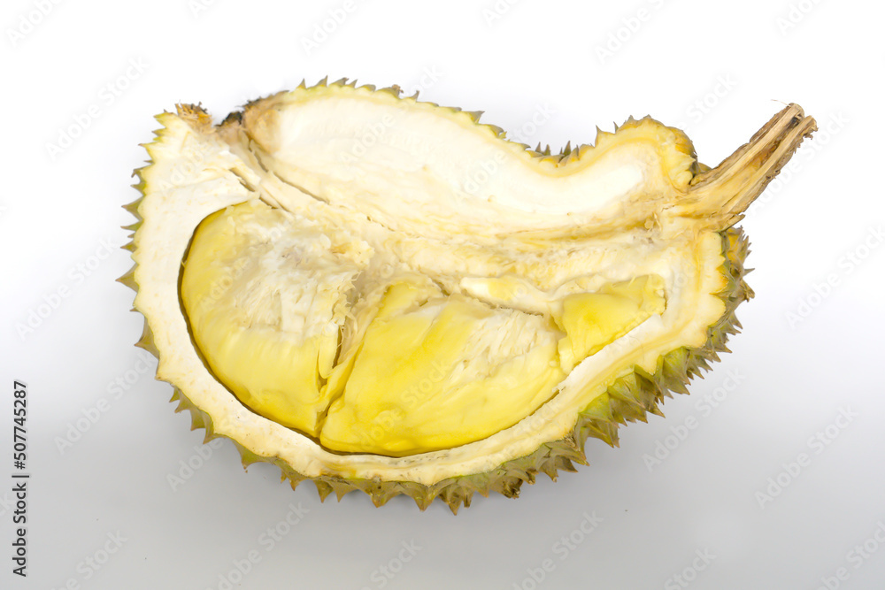 Fototapeta premium durian on a white background