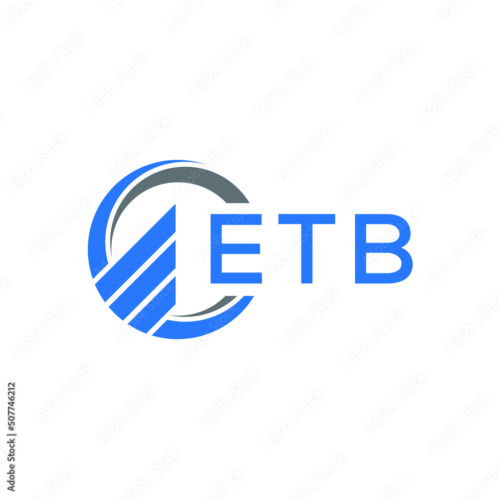 ETB Flat accounting logo design on white background. ETB creative initials Growth graph letter logo concept. ETB business finance logo design.
ETB Flat accounting logo design on white background. ETB creative initials Growth graph letter logo concept. ETB business finance logo design.