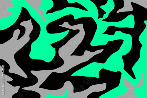 Abstract background with colorful camouflage pattern 
