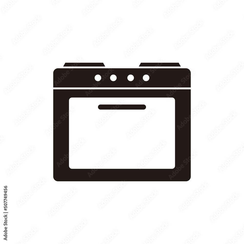 Oven icon. Oven vector design symbol Oven icon. Oven vector design symbol