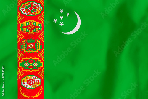 Flag of Turkmenistan. The flag of Turkmenistan is the official symbol of Turkmenistan.