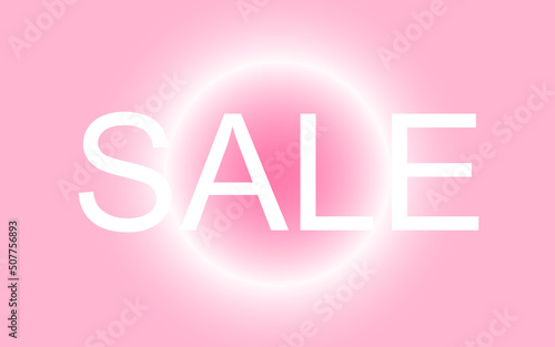 SALE text on a pink square stamp tag. sales icon.