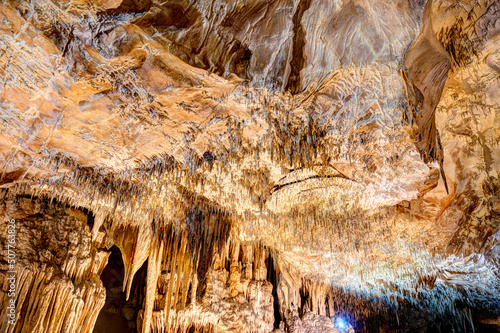 Jasov Cave, Slovakia, HDR Image photo