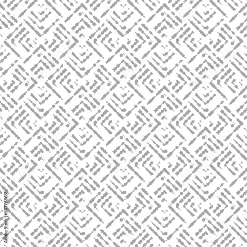Abstract geometric pattern. A seamless vector background. White and gray ornament. Graphic modern pattern. Simple lattice graphic design.