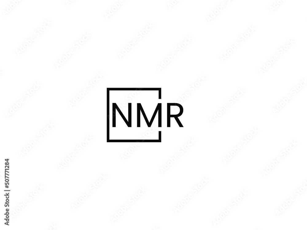 NMR letter initial logo design vector illustration NMR letter initial logo design vector illustration