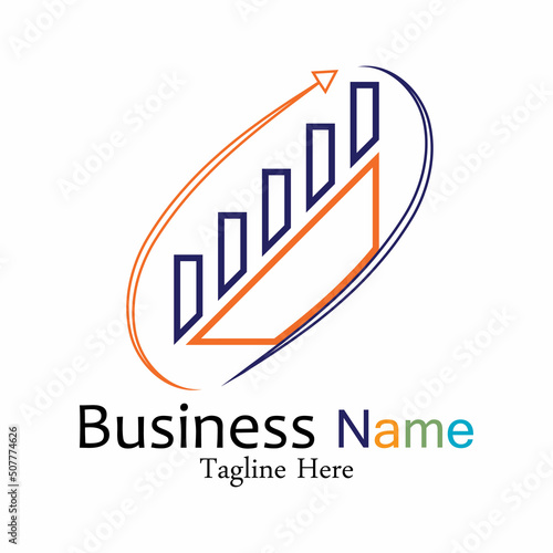 Free Download Business Marketing and finance vector logo concept template design - GFXLoad