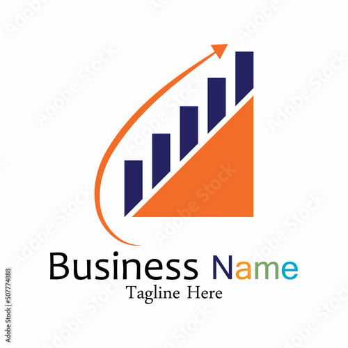 Free Download Business Marketing and finance vector logo concept template design - GFXLoad