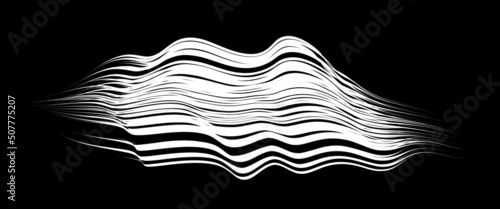 White flow brushstroke on white background.. Fluffy bunch of white politics. Abstract disheveled fibres. Vector illustration swirl blur. Crayons and chalk paint, fibers, hair and bunch