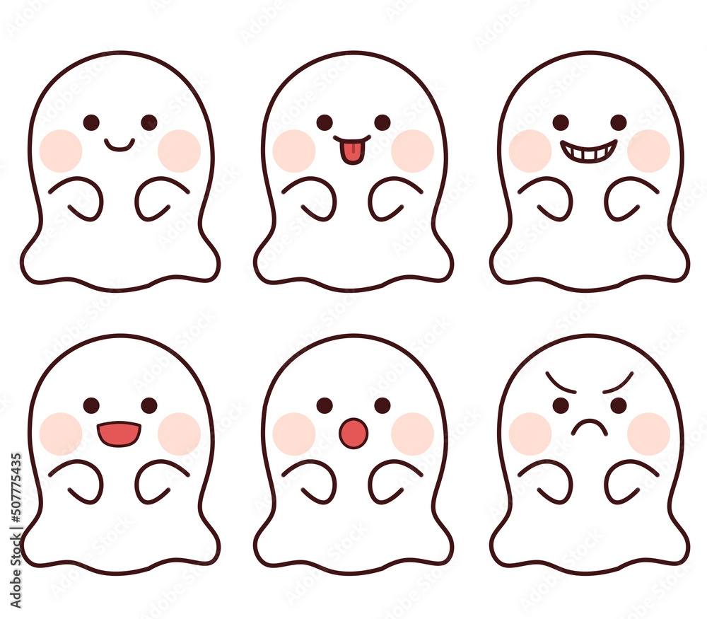 Obraz premium おばけの格好をした猫