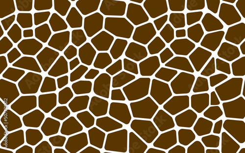 Abstract modern giraffe seamless pattern. Animals trendy background. Colorful decorative vector stock illustration for print, card, postcard, fabric, textile. Modern ornament of stylized skin