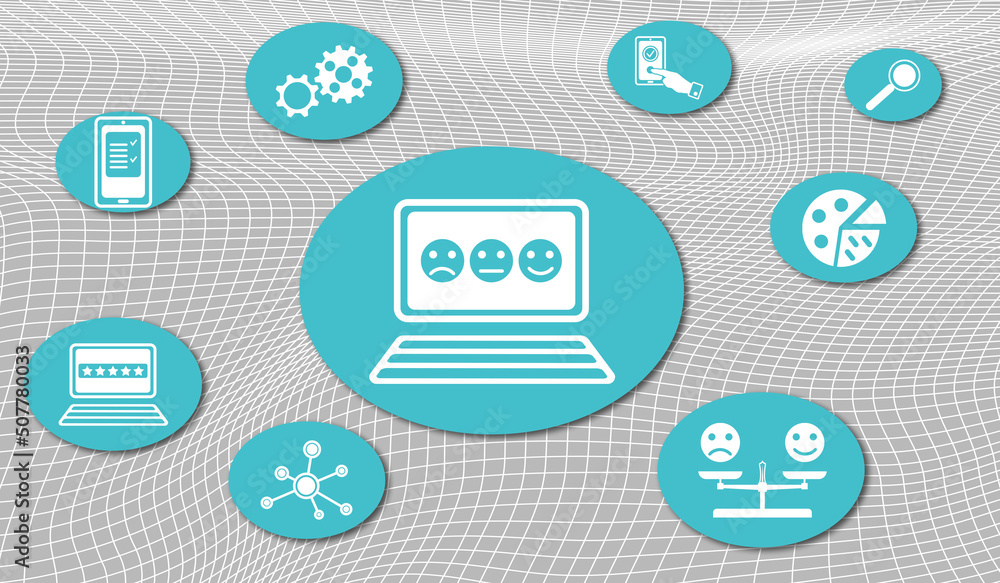 Concept of online survey Concept of online survey