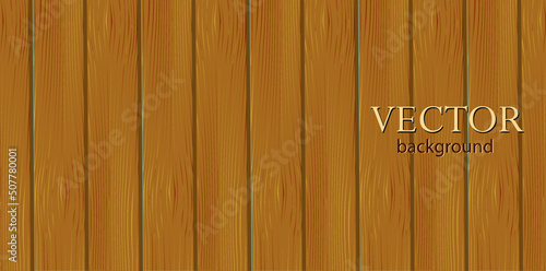 Wooden boards. Vector background, texture
