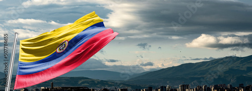 Flag of the President of Colombia.colombia presidential election photo