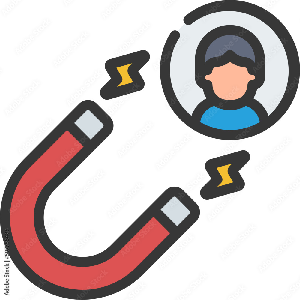 Employee Attracting Icon Employee Attracting Icon
