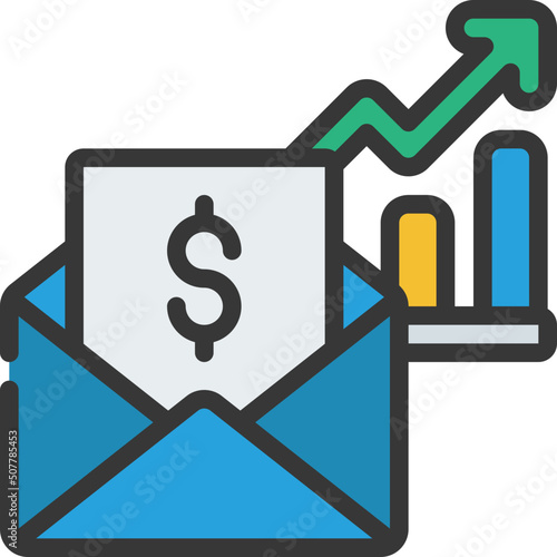 Paycheck Increase Icon