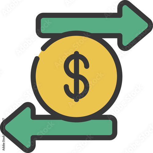 Financial Transaction Icon
