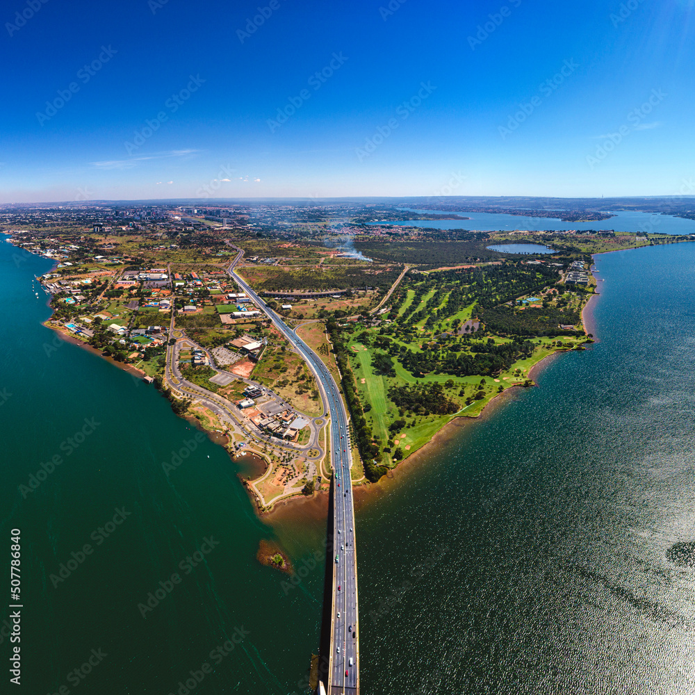 Lago Paranoá Brasilia Drone 