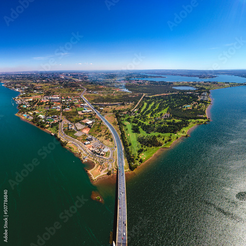 Lago Paranoá Brasilia Drone 