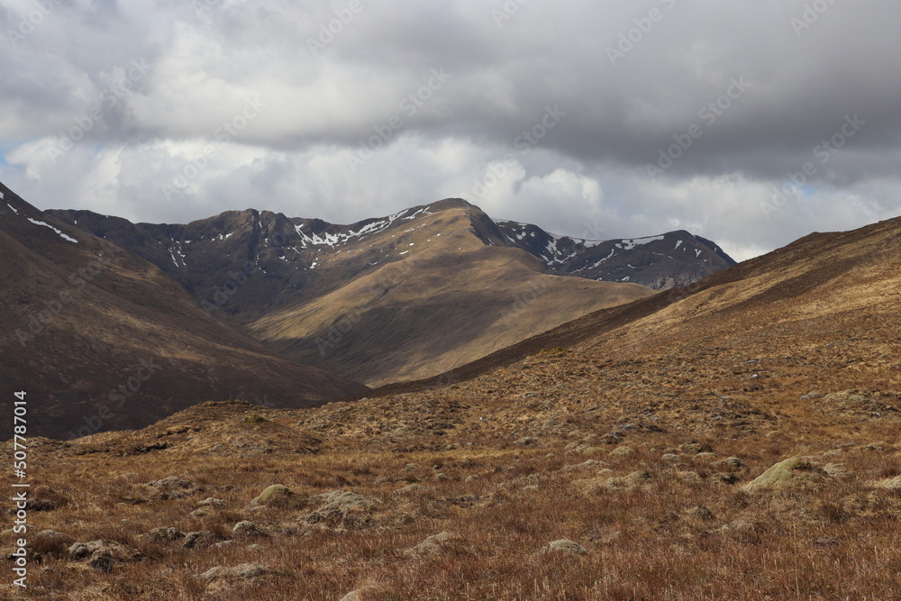 South glen shiel ridge scotland highlands munros