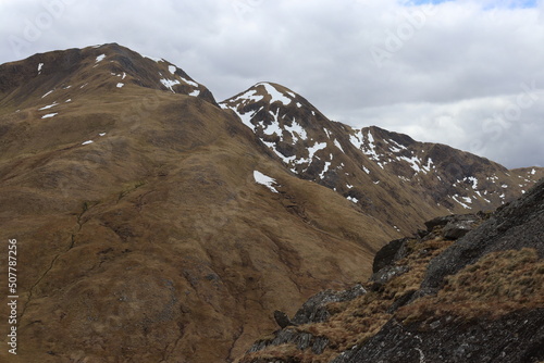 Aonach Meadhoin glen shiel ridge scotland highlands munros photo