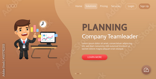Planning Website Template