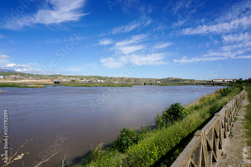 Wallpaper Mural Cudi Gabar mountains Kasrik Pass and botan river between Cizre and Sirnak in South East Region of Turkey Torontodigital.ca