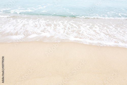waves on the sand © 상만 배