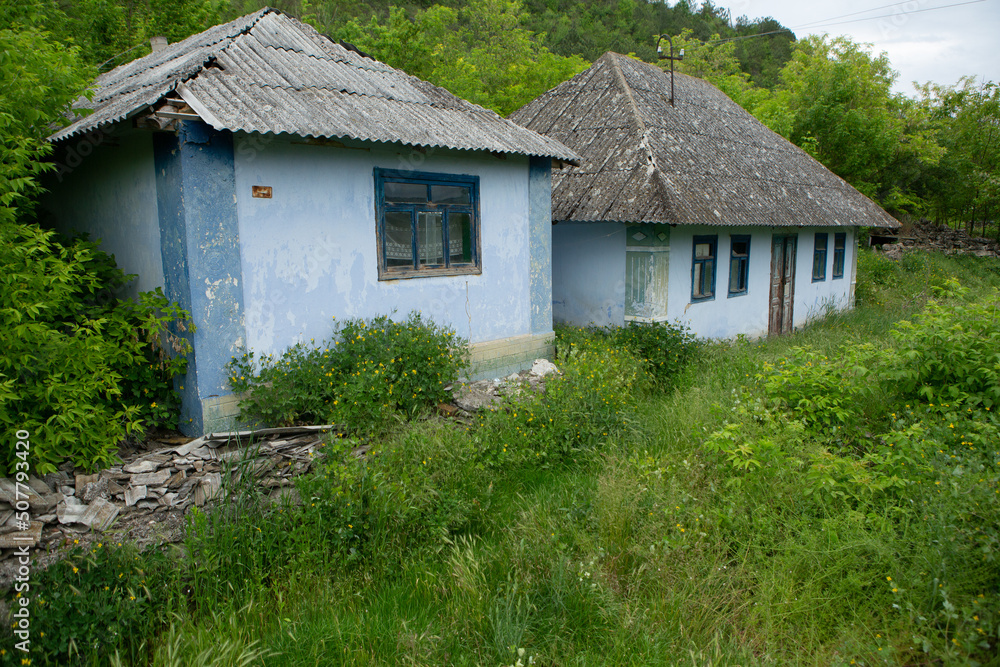 The village of Stroiesti is a very picturesque rural town in the Republic of Moldova, located on the banks of the Dniester River The village of Stroiesti is a very picturesque rural town in the Republic of Moldova, located on the banks of the Dniester River