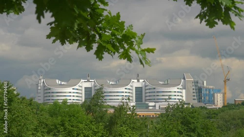 Queen Elizabeth Hospital, Birmingham.
Long shot of the Queen Elizabeth Hospital Birmingham in Selly Oak, Birmingham. photo