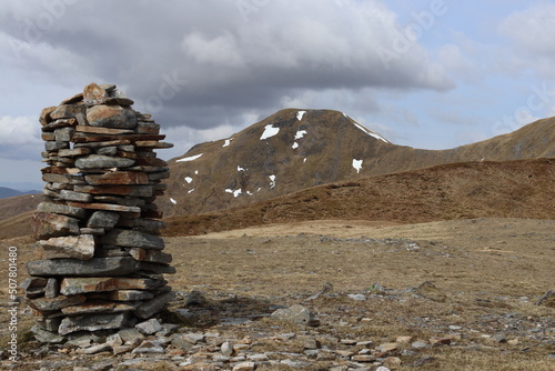 Aonach Meadhoin glen shiel the brothers ridge scotland highlands munros © MountainGlory