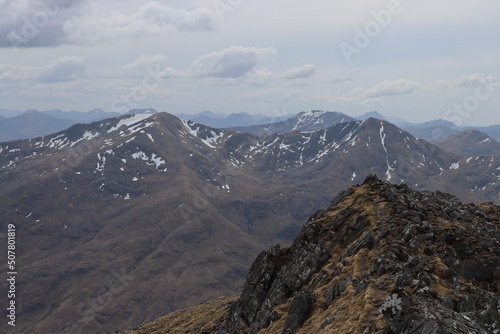 south glen shiel ridge scotland highlands munros © MountainGlory