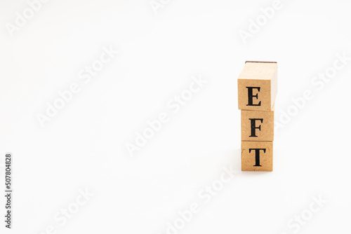 英単語　木ブロック　Word　EFT photo