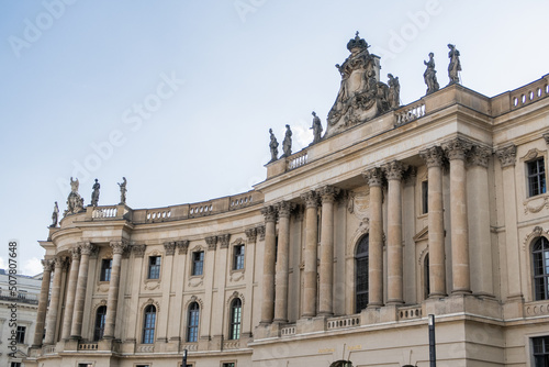 Photography building on bebel platz in berlin