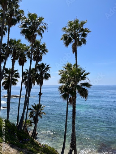 Heisler Park on Laguna beach California