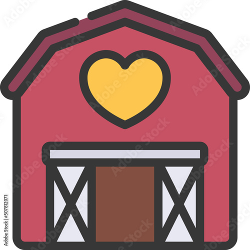 Wedding Barn Icon