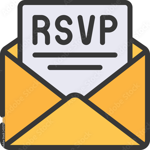 RSVP Letter Icon