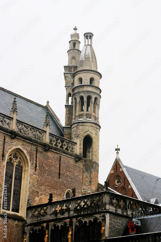 church in Bruges, Belgium