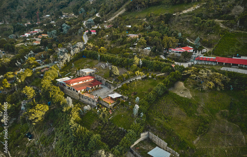 Top view of the mountain seen from Galipan town. Waraira Repano National Park, Venezuela. photo