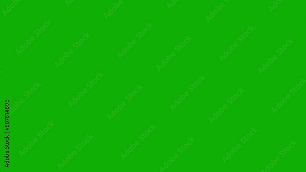Falling white spheres motion graphics with green screen background Falling white spheres motion graphics with green screen background