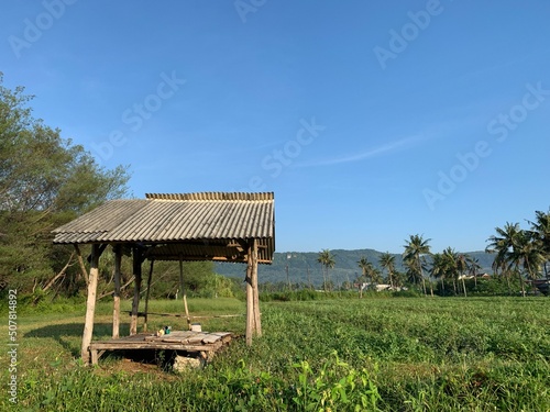 hut on the fields © Widyasto