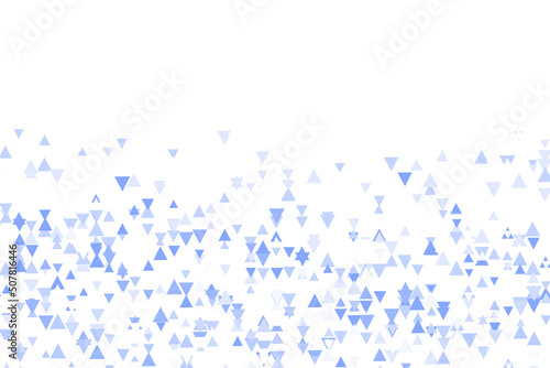 Polygonal blue mosaic background. Abstract low poly vector illustration. Triangular pattern, copy space. Template geometric business design with triangle for poster, banner, card, flyer