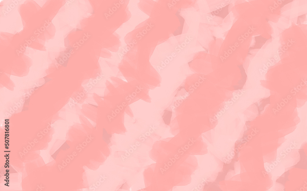 Pastel peach pink delicate abstract beautiful and colorful background gradients made using the texture of watercolor stripes