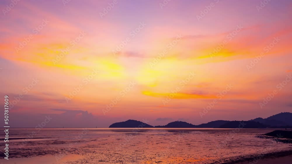 Time Lapse sunset or sunrise landscape Amazing light of nature cloudscape sky and Clouds background Time Lapse sunset or sunrise landscape Amazing light of nature cloudscape sky and Clouds background