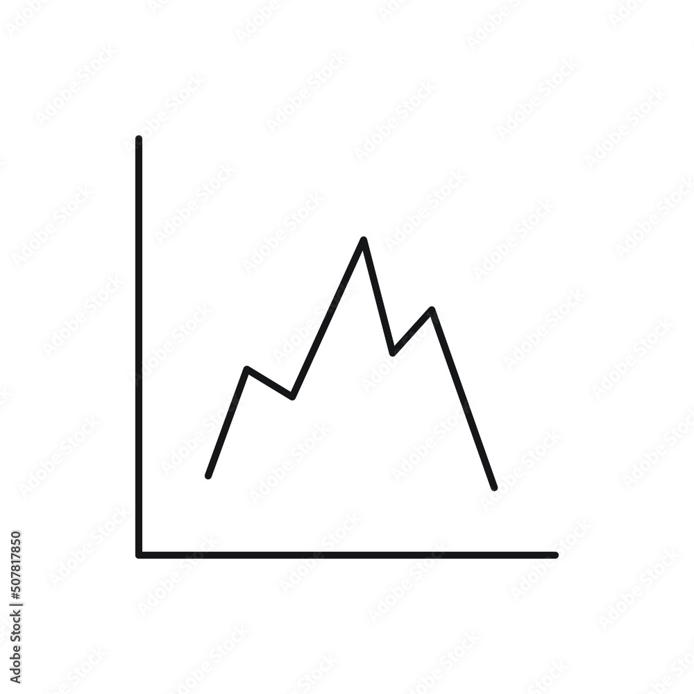 Graph vector for website symbol icon presentation Graph vector for website symbol icon presentation