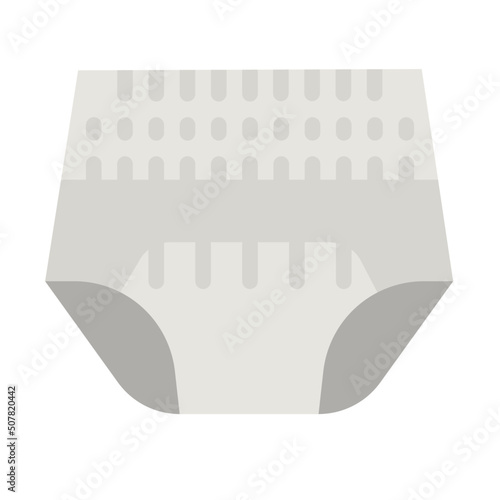 diapers flat icon