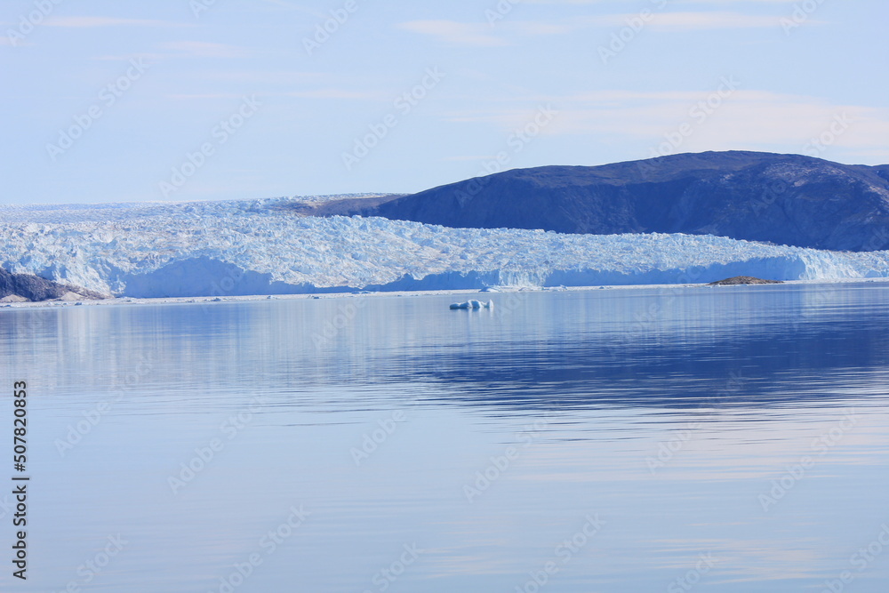 Glacier tongue of overwhelming Eqip Sermia (horizontal), Eqip Sermia, Greenland