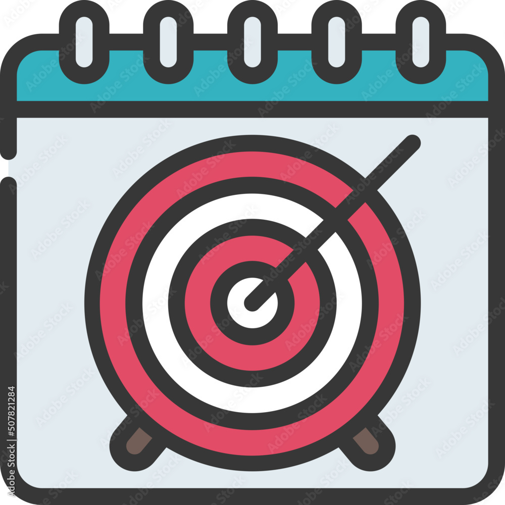 Set Goals Icon Set Goals Icon