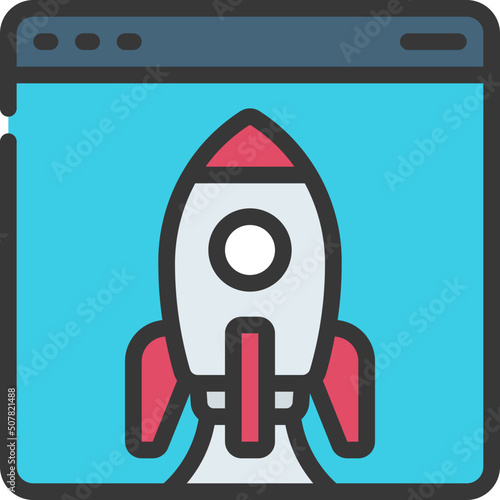 Launch Website Icon
