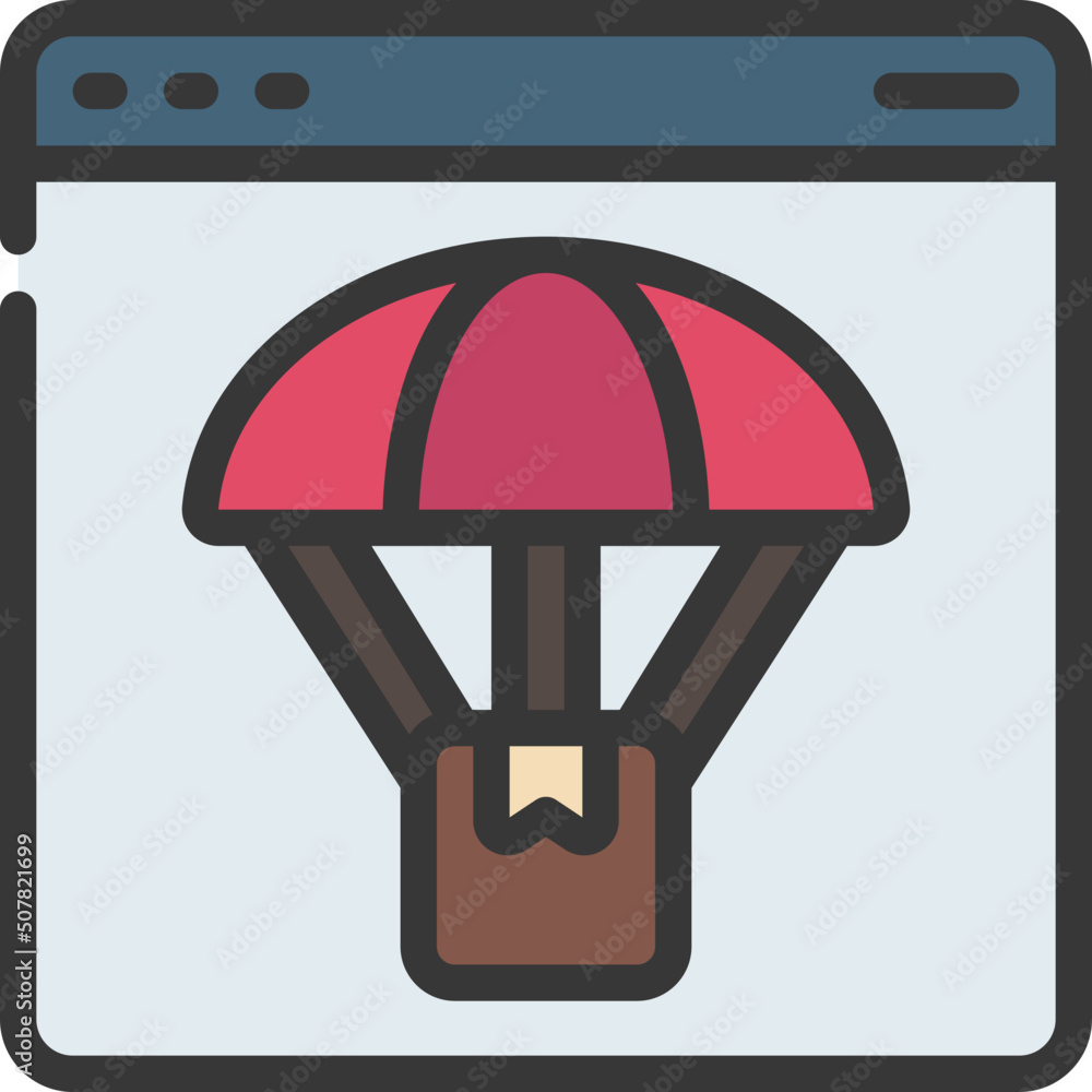 Drop Shipping Website Icon Drop Shipping Website Icon