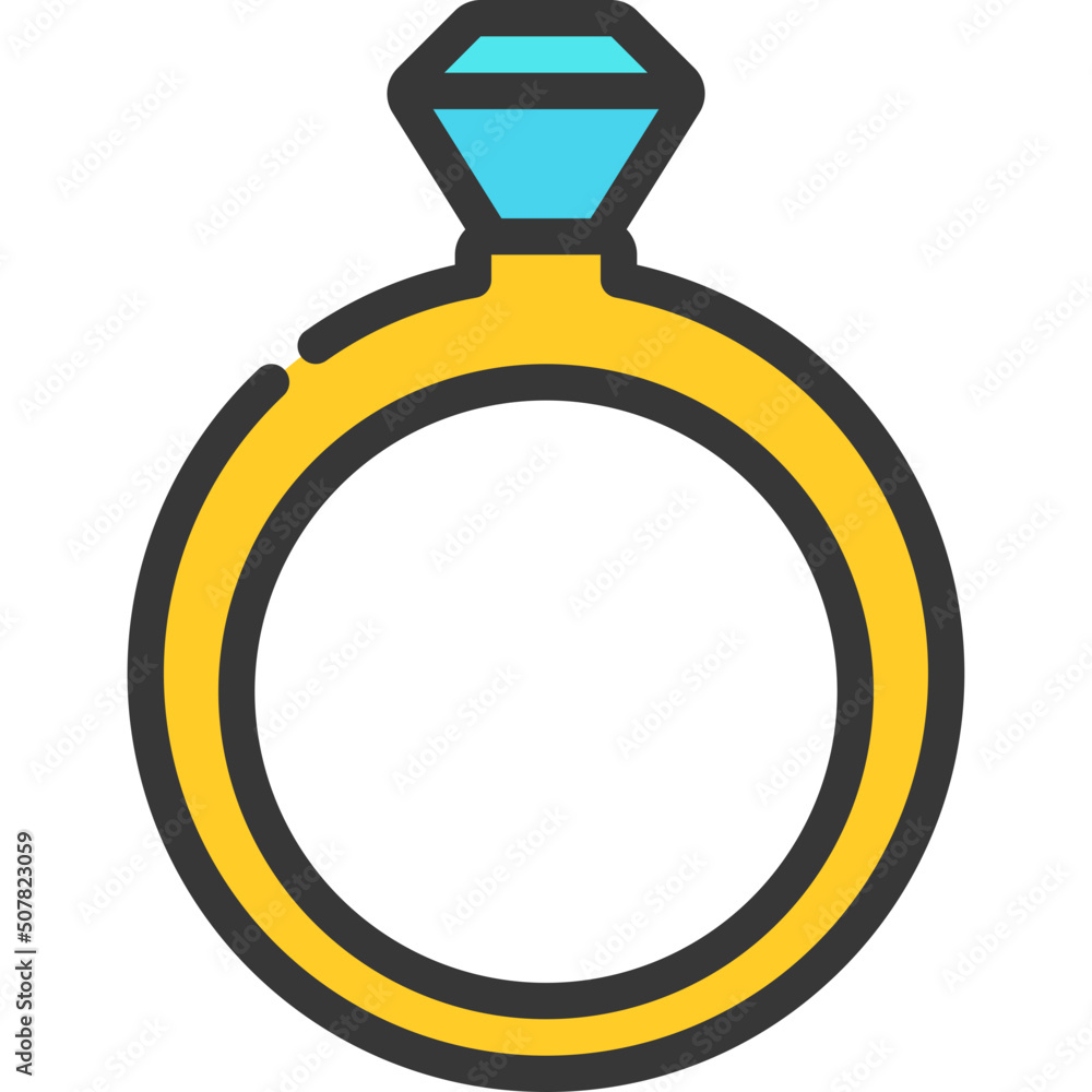 Diamond Ring Icon Diamond Ring Icon